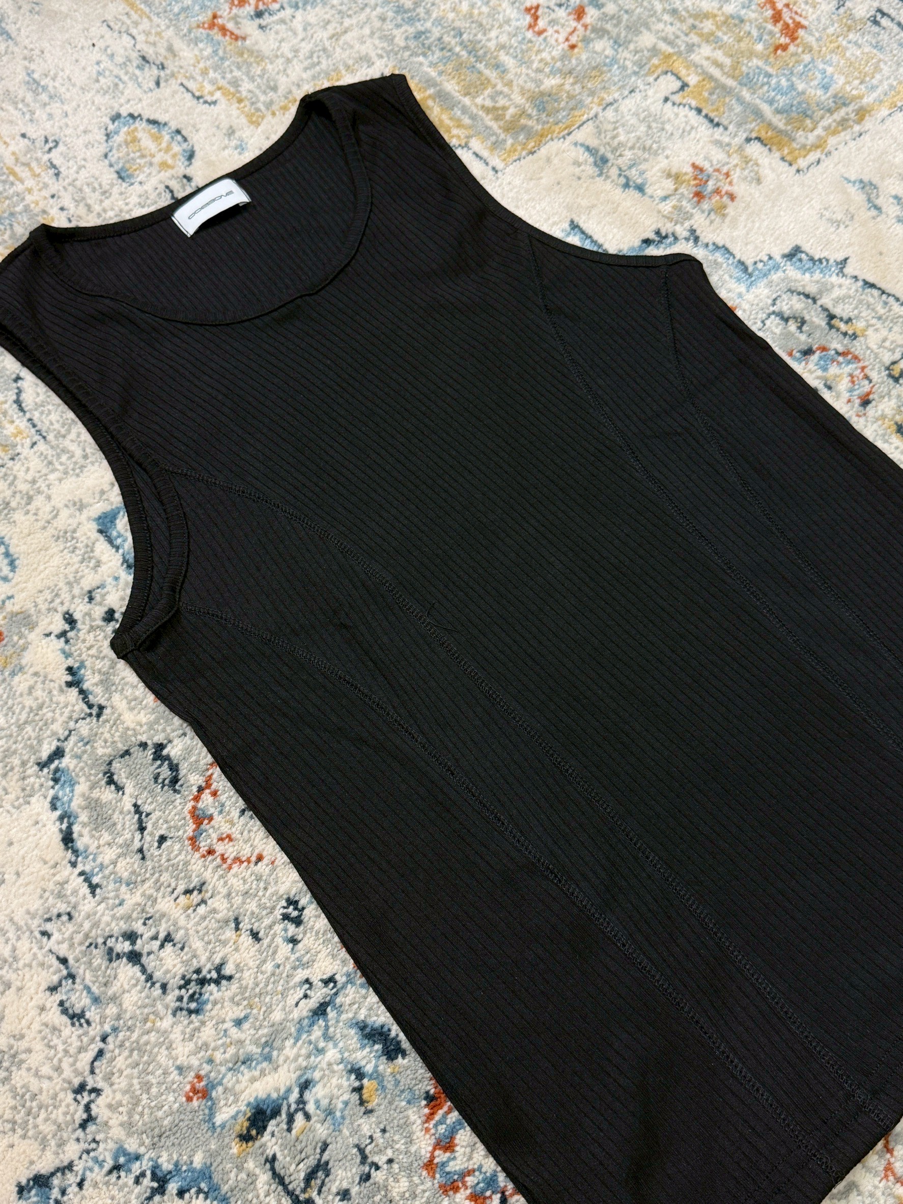 CZN｜COZZONE TANK TOP 雙腰線 螺紋背心 / 2 color | 蝦皮購物