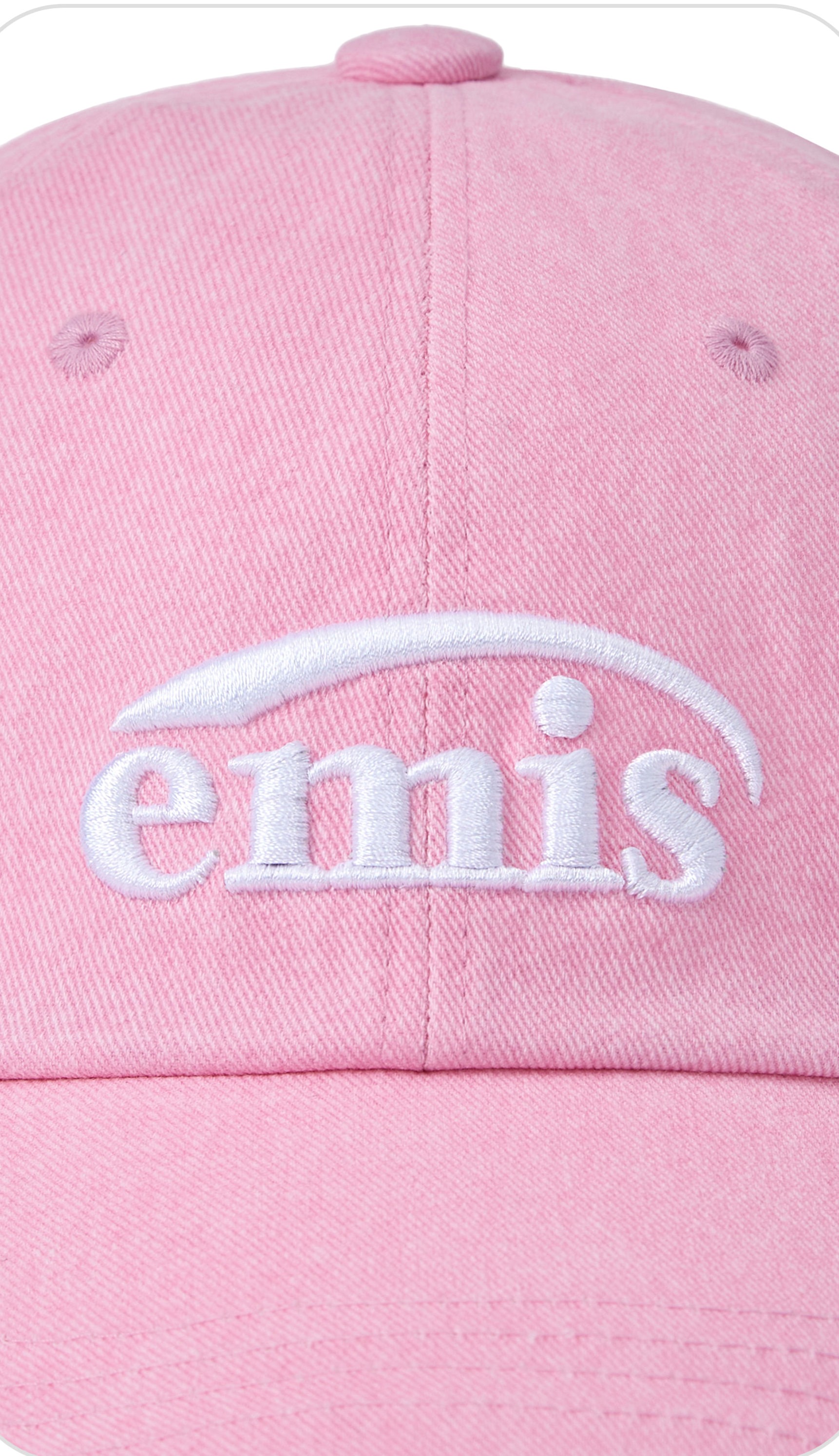 EMIS NEW LOGO PIGMENT BALL CAP- PINK main image 1