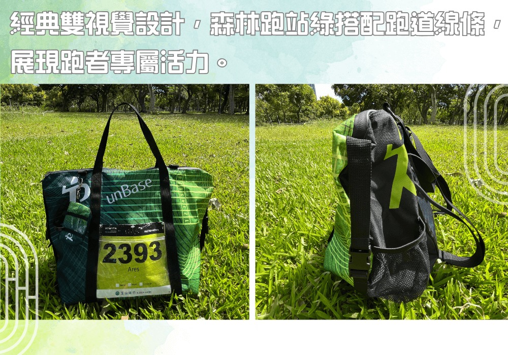 森林跑站｜RB030 跑日好日 8in1機能衣保袋 馬拉松 收納包 運動包 裝備包 後背包(不含零錢包) | 蝦皮購物