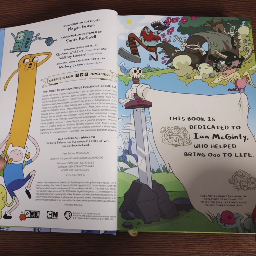 探險活寶 現貨 漫畫合集 第二卷 Adventure Time Compendium Vol. 2 全新絕版漫畫