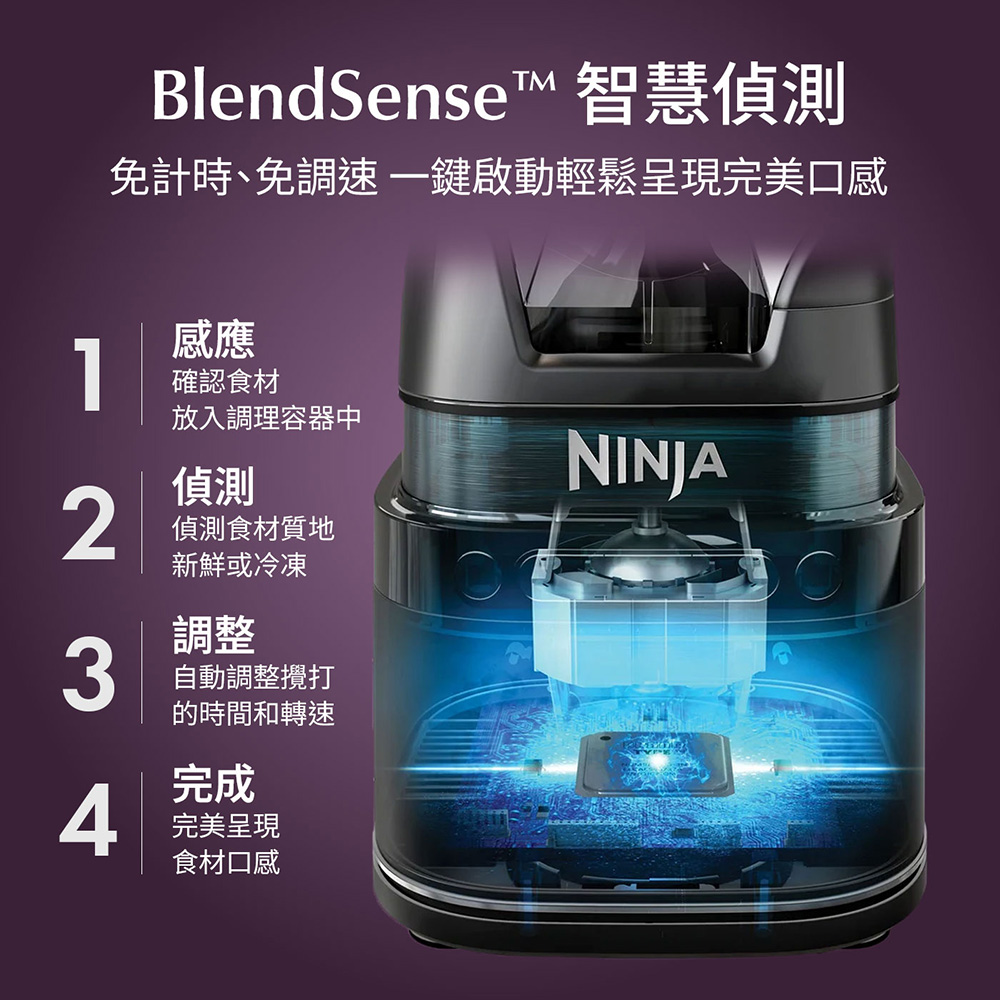 NINJA TB401 Detect 忍者三層快刀調理機(調理機/果汁機/攪拌機/烘焙) | 蝦皮購物