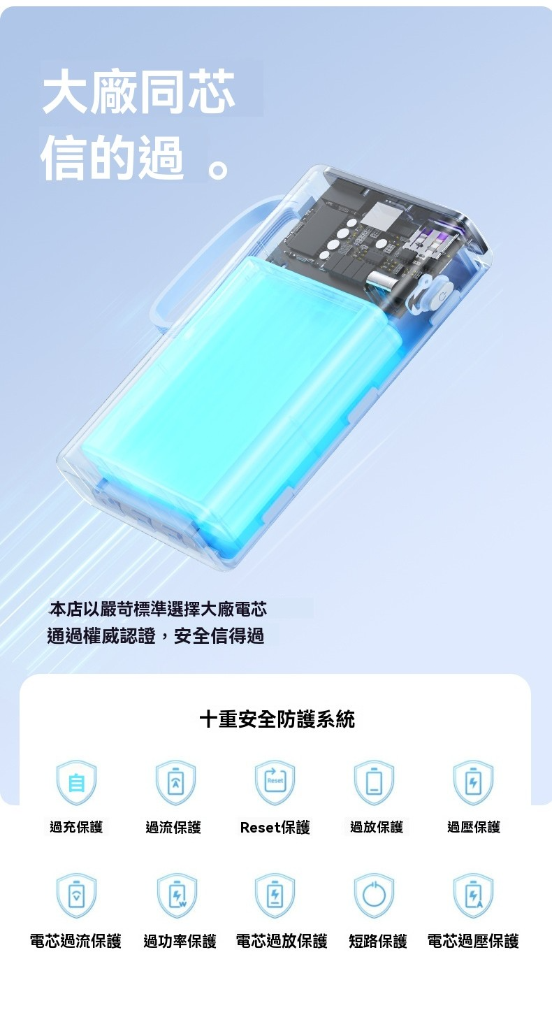 【3CCC 行動電源快充Wh 可上飛機】現貨速發 旅行行動電源自帶線 大容量行動電源20000mAh 小米行充電源蘋果充 | 蝦皮購物