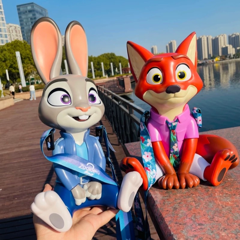 ᴡᴏʟɪʙᴜʏ｜迪士尼正版授權 Zootopia 瘋狂動物城公仔造型杯 | 蝦皮購物