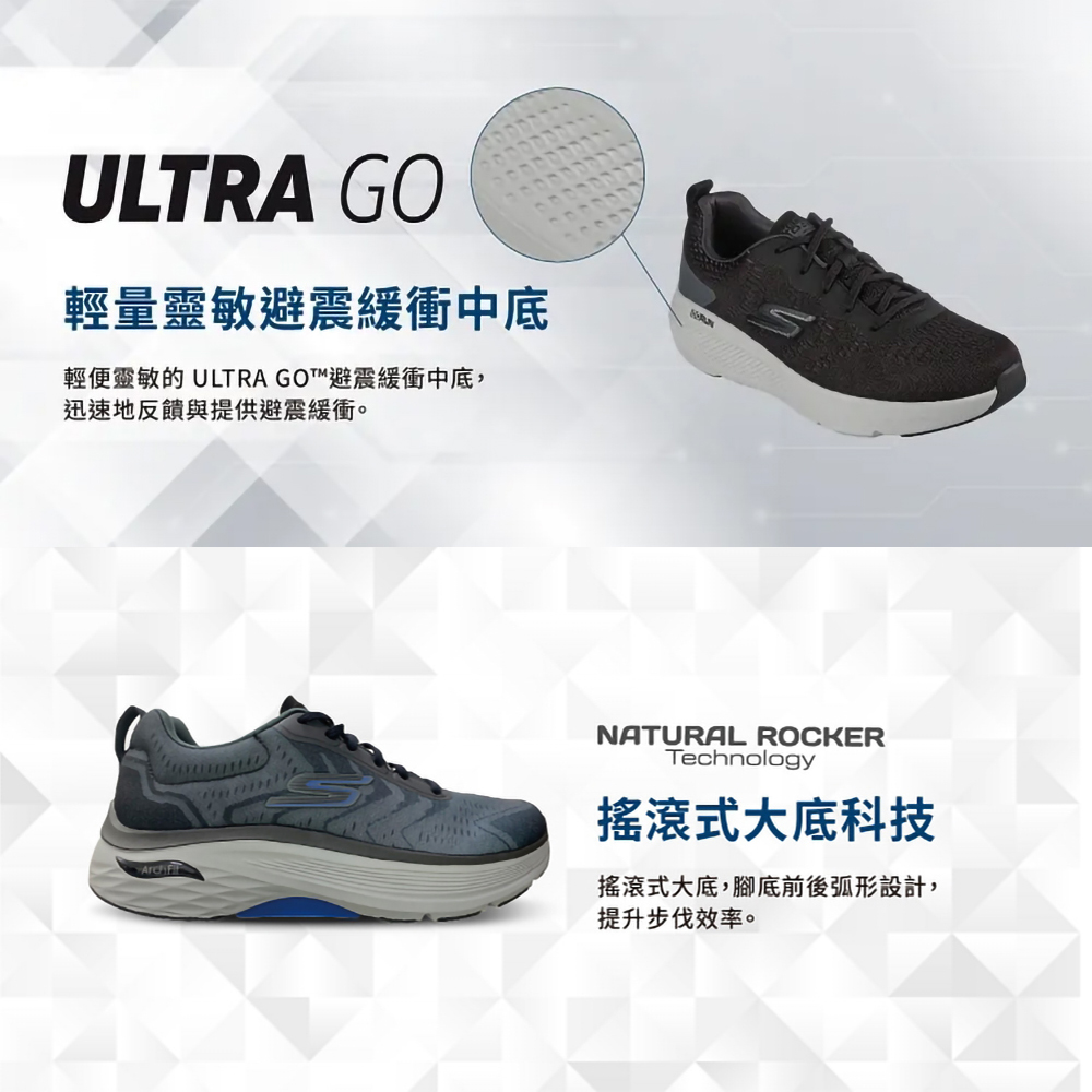 Skechers慢跑鞋 女鞋 MAX CUSHIONING ARCH FIT 寬楦 固特異 足弓支撐跑運動鞋 Y8236 | 蝦皮購物