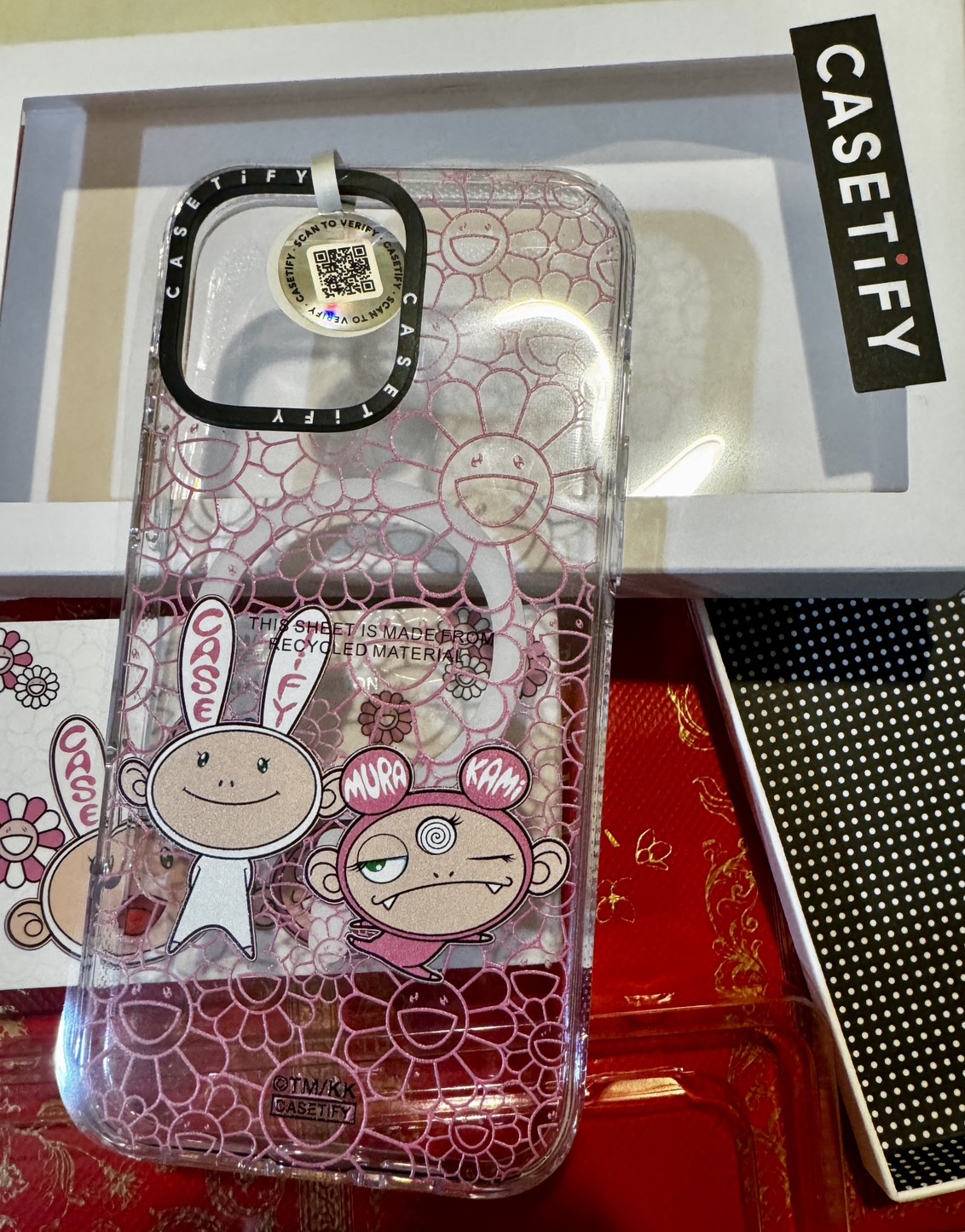 CASETIFY 村上隆　iPhone16promax用　MagSafe対応 CASETIFY 村上隆 iPhone16promax用 MagSafe対応