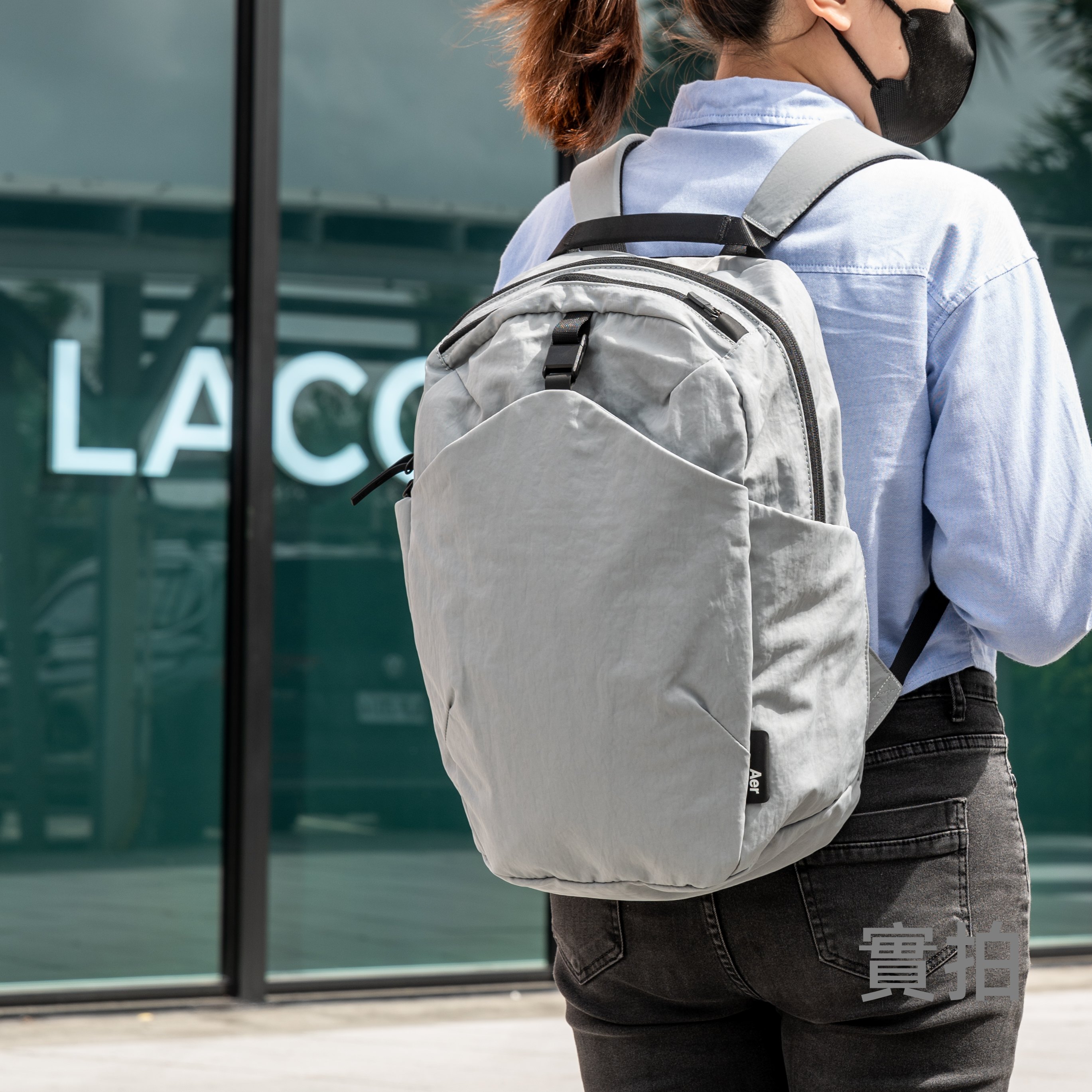 【台灣現貨】美國Aer Go Pack 2 (210D Cordura®皺紋尼龍) 極輕量 防潑水 男女後背包 輕便通勤 | 蝦皮購物