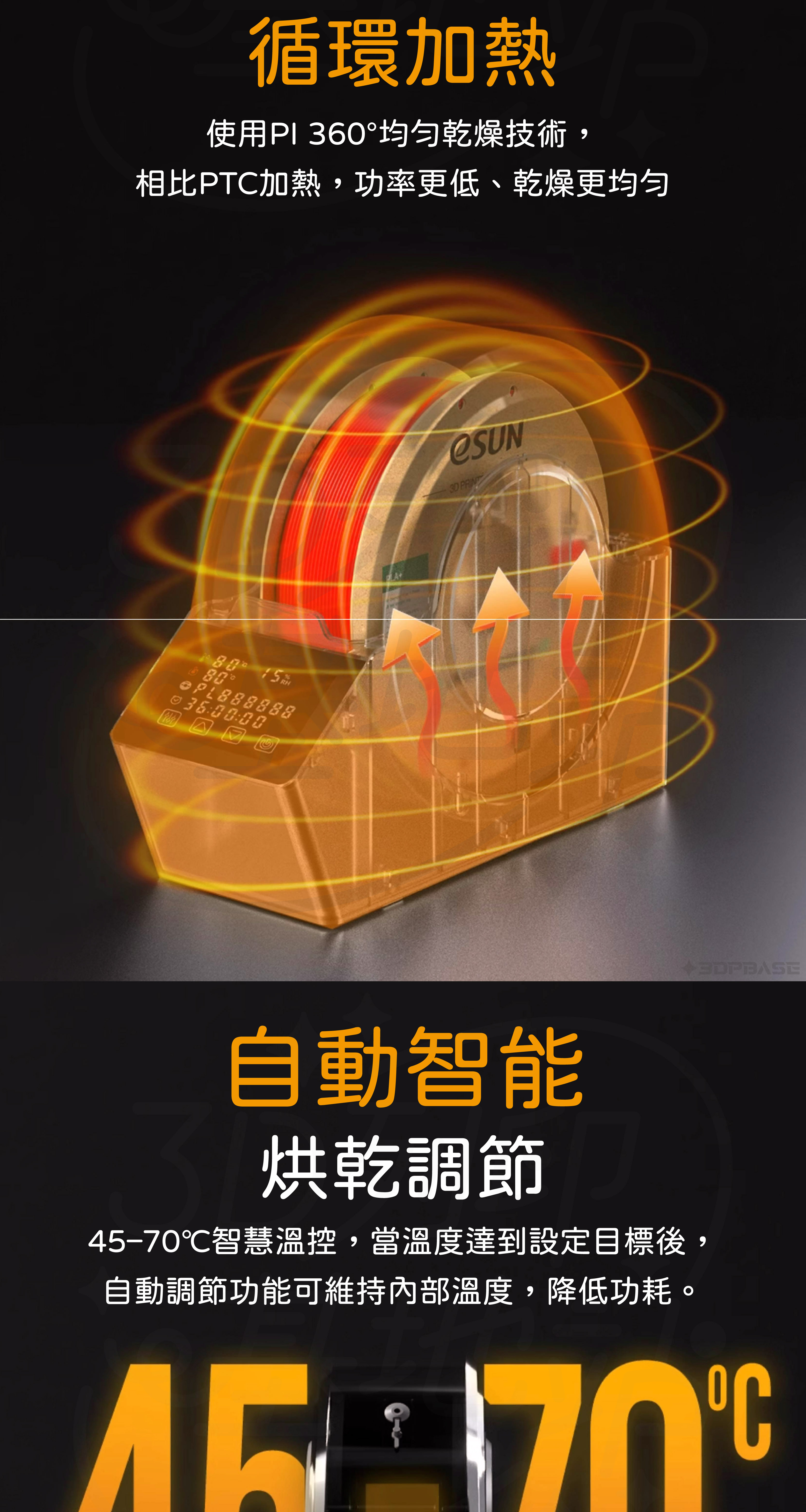 【3D列印基地】eSUN eBOX Pro 3D列印線材烘乾機 乾燥盒 3D列印 烘乾 | 蝦皮購物