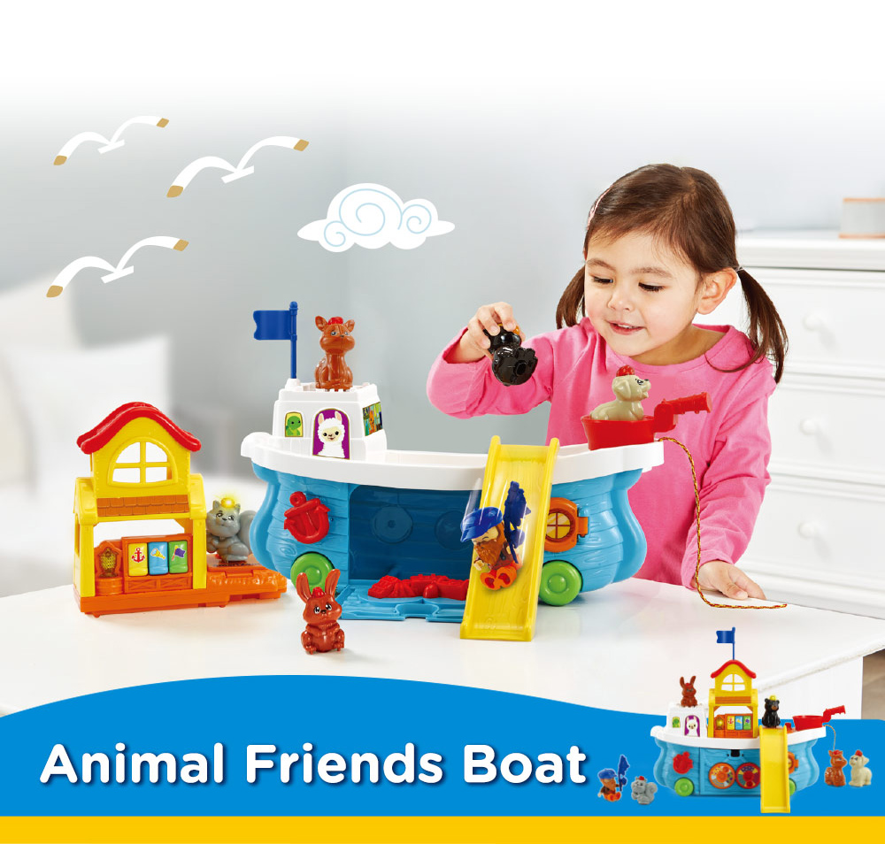 Vtech 動物方舟大探索【官方直營】｜動物認知｜專注力｜形狀配對｜感統啟蒙 | 蝦皮購物