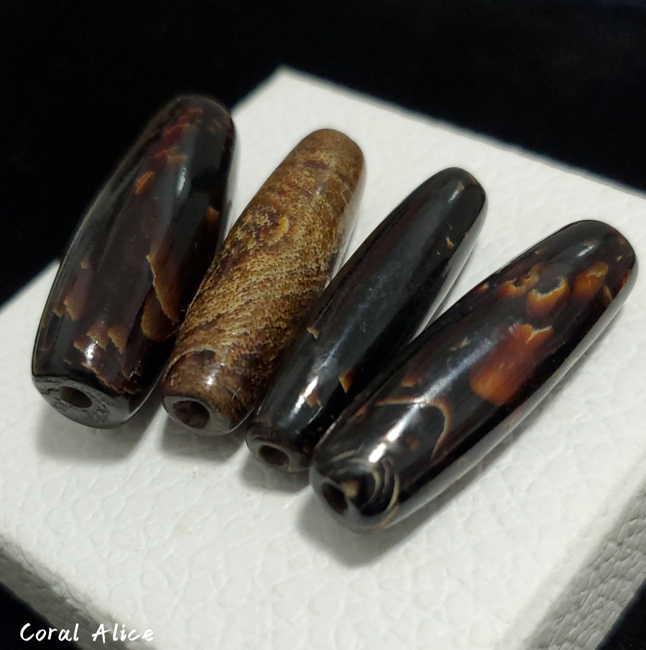 🌟Coral珊寶手作-海藤/柳藤/柳珊瑚珠(直通孔) BC2P1-539 | 蝦皮購物