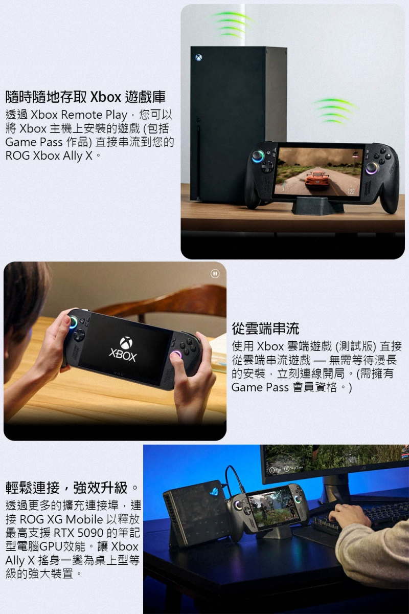 ASUS/ROG Xbox Ally X 2025 RC73XA (24G/1TB) 電競掌機/AI掌上遊戲機 | 蝦皮購物