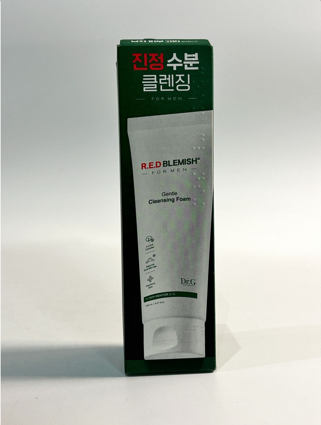 Dr.G Red Blemish 男士舒膚洗面乳 150ml【韓國進口】潔面泡沫 溫和保濕 控油抗痘 深層潔淨 | 蝦皮購物