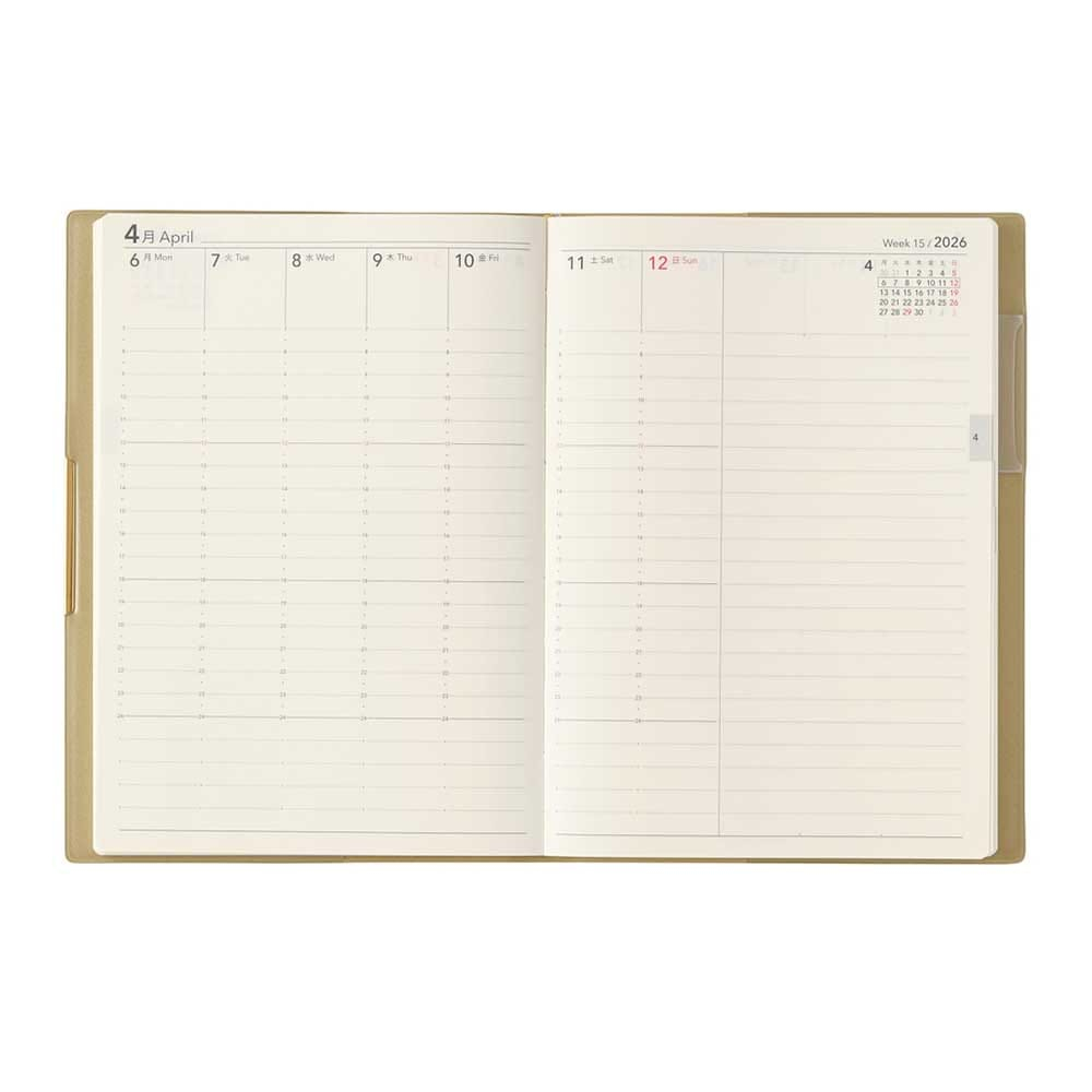 日本 NOLTY《2026 年 Ecri Plus 手帳》｜明進文房具 | 蝦皮購物