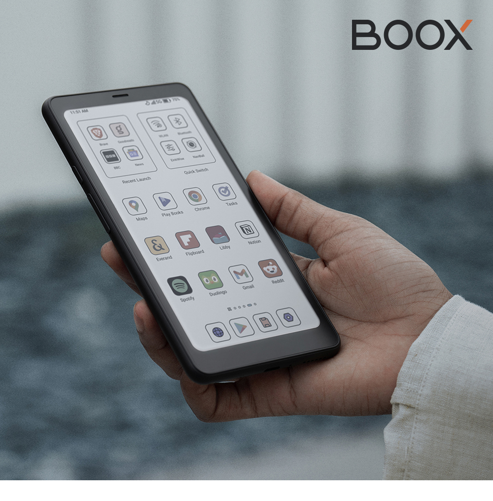 文石 BOOX Palma 2 Pro 6.13 吋 彩色電子閱讀器 (白色/黑色) [熊老闆] | 蝦皮購物
