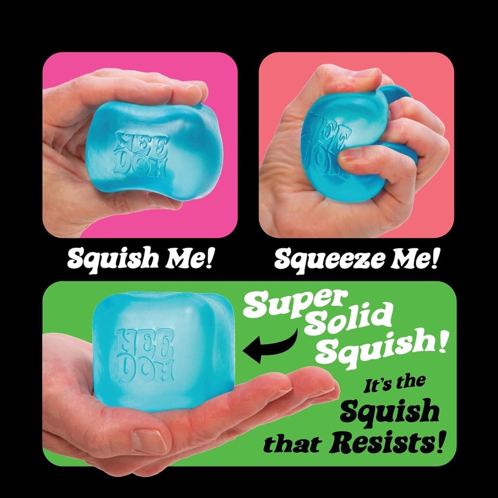 現貨 美國 Schylling NeePlay-Doh Nice Cube 感官玩具 捏捏 | 蝦皮購物