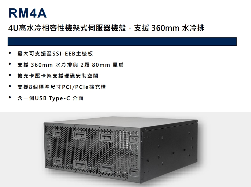 小白的生活工場*SilverStone 銀欣 (RM4A) 4U高水冷相容性機架式伺服器機殼，支援 360mm 水冷排 | 蝦皮購物