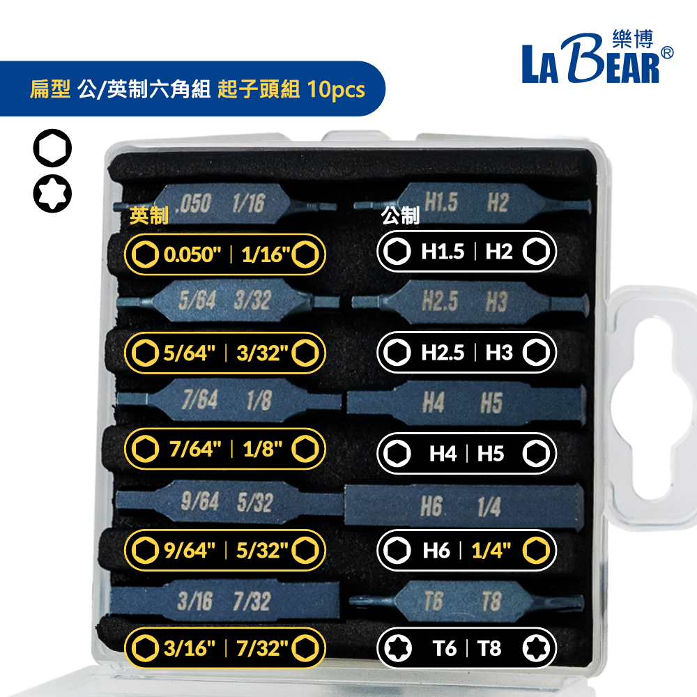 【Labear】扁型1/4