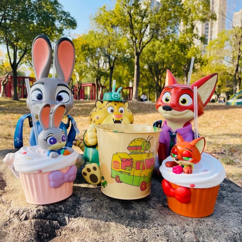 ᴡᴏʟɪʙᴜʏ｜迪士尼正版授權 Zootopia 瘋狂動物城公仔造型杯 | 蝦皮購物
