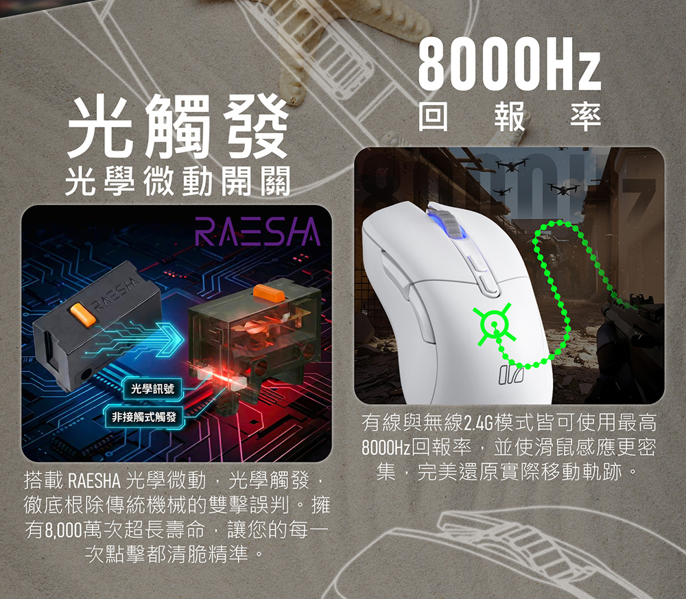 irocks M36R 無線 三模 滑鼠 白色 | 蝦皮購物