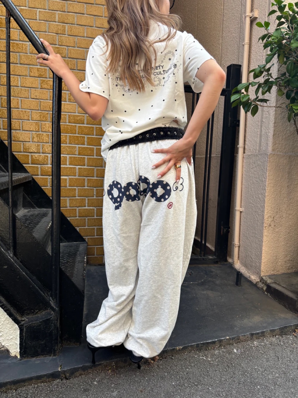 パンツ Beck and call B logo sweat pants Beck and call – YZ