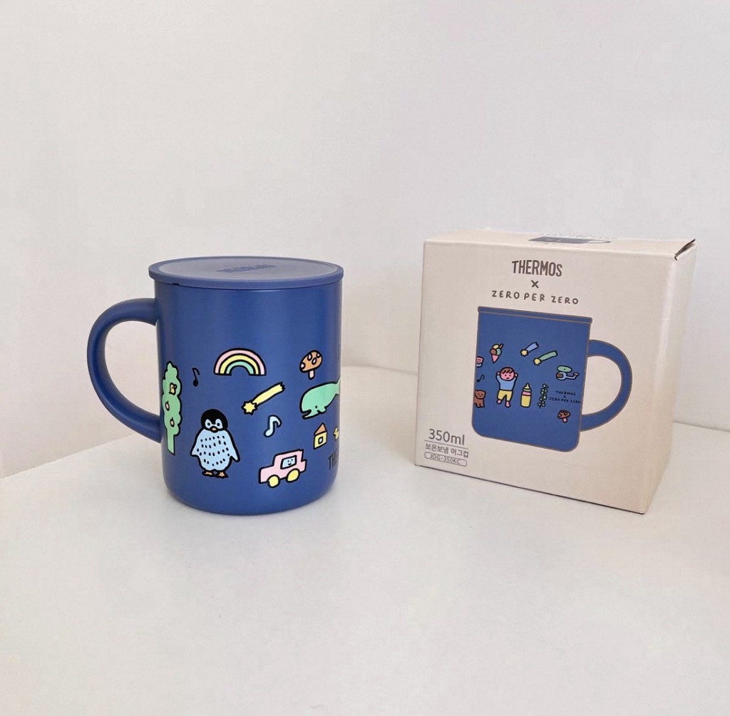 🩵現貨+免運🇰🇷韓國thermos X zeroperzero 聯名系列 緊湊型手拿杯 隨身杯 | 蝦皮購物