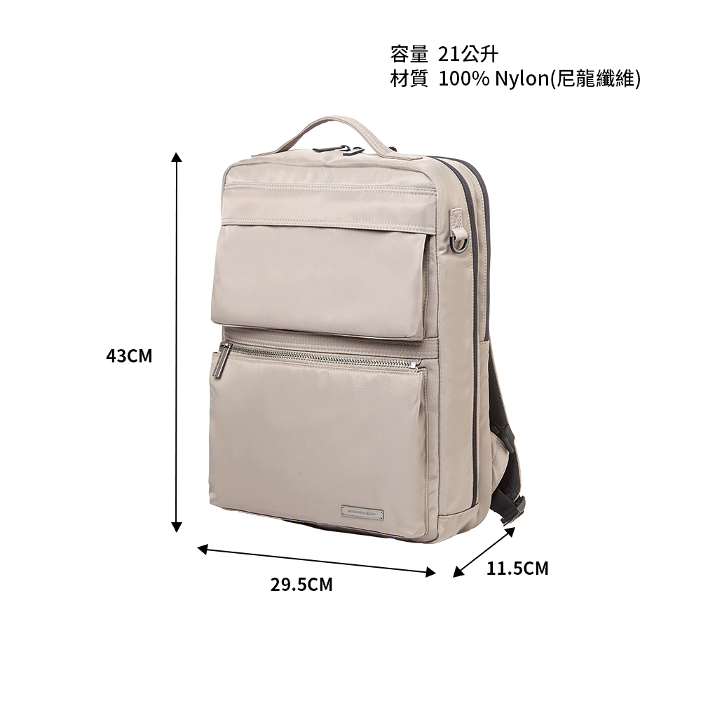 43CM29.5CM容量 21公升材質 100% Nylon(尼龍纖維)11.5CM