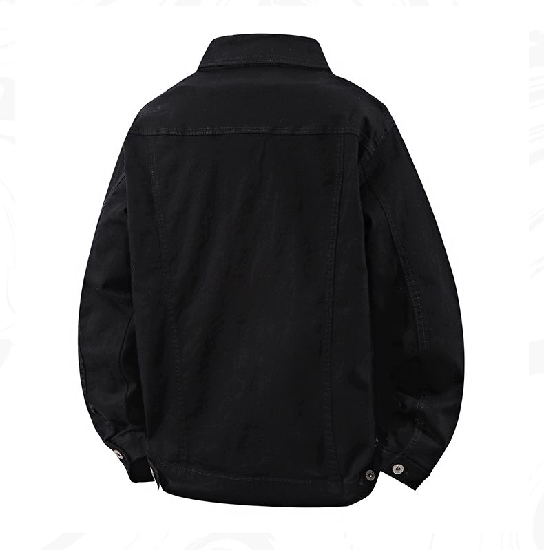韓版牛仔外套男【M~4XL】素面夾克 工裝 古著 文青 寬鬆 牛仔外套 多色 牛仔 休閒外套 男女不拘 東大門A008 | 蝦皮購物
