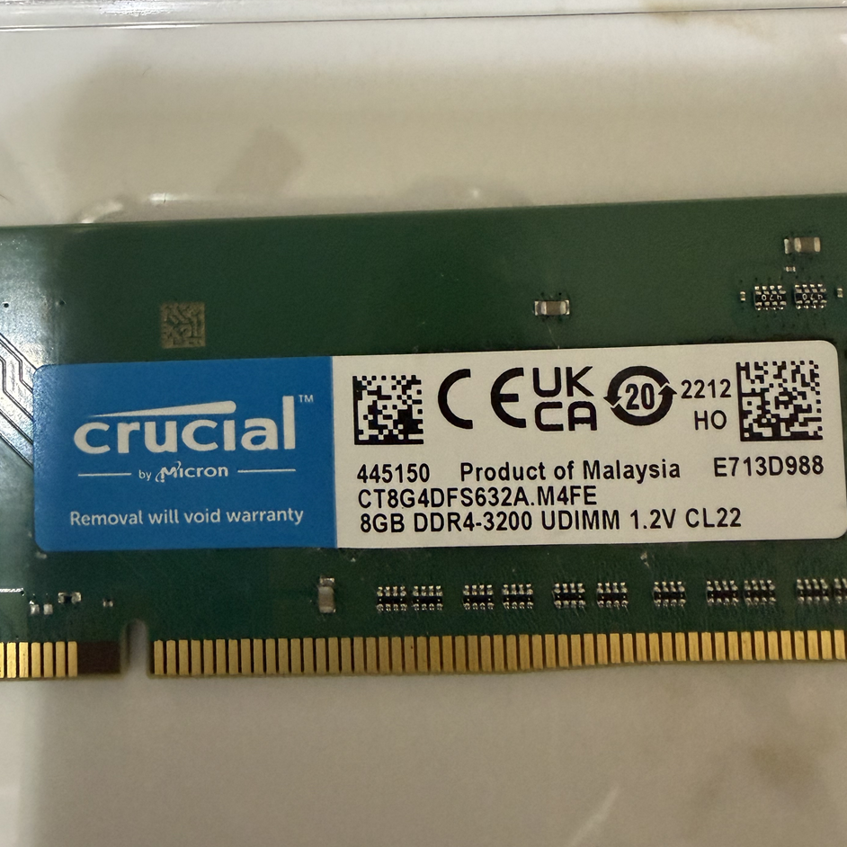 美光 CRUCIAL DDR4 3200 8GB 桌機記憶體 | 蝦皮購物