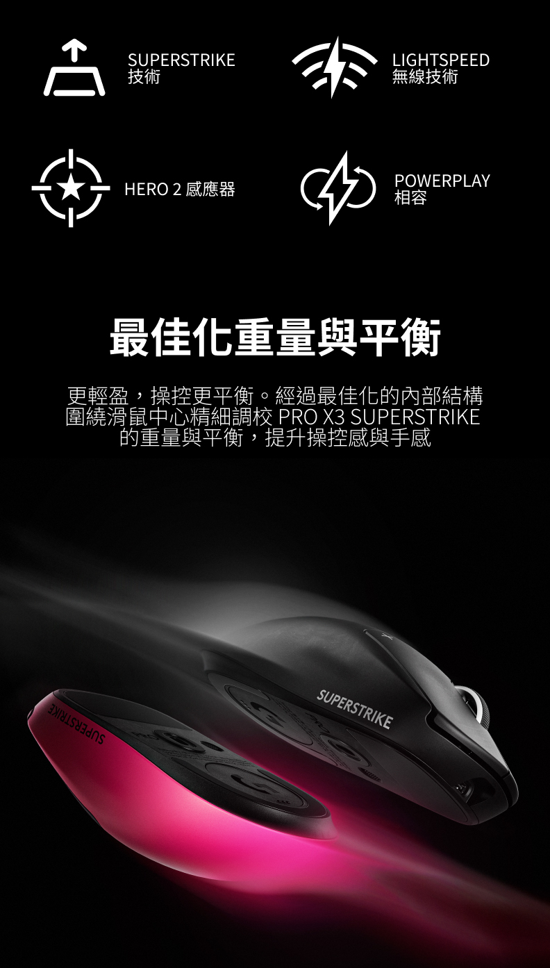 Logitech G 羅技 PRO X3 SUPERSTRIKE 無線類比遊戲滑鼠【購新品抽好禮】【電競館】 | 蝦皮購物