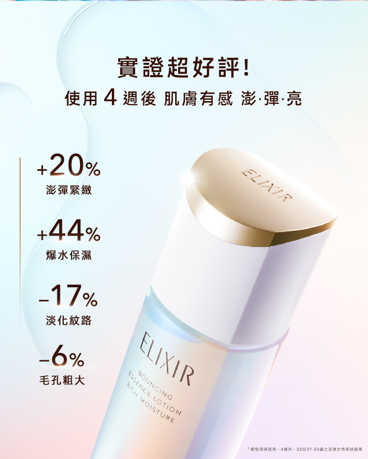 ELIXIR 怡麗絲爾 膠原彈潤修護精華乳 清爽/滋潤【watashi+資生堂官方店】乳液 彈潤保濕乳 | 蝦皮購物