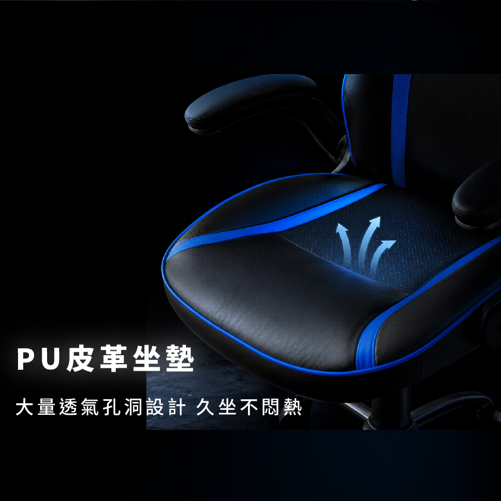 RICHOME 華德辦公椅(可折扶手)-2色 電競椅 辦公椅 工作椅 電腦椅 賽車椅 遊戲椅 CH1323 | 蝦皮購物