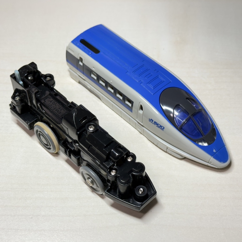Tomy Plarail 多美火車 鐵道王國 S-02 500系新幹線 新款動力車頭 附LED車頭燈 | 蝦皮購物