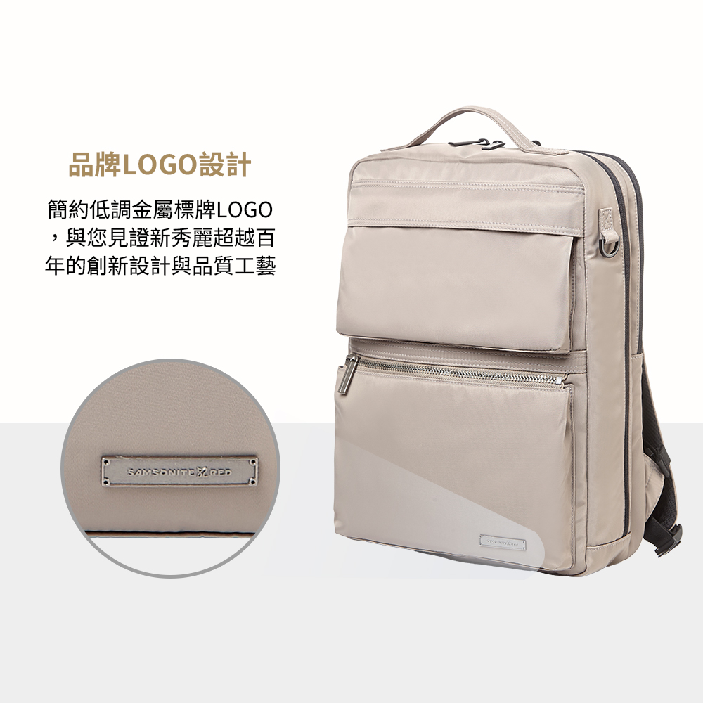 品牌LOGO設計簡約低調金屬標牌LOGO與您見證新秀麗超越百年的創新設計與品質工藝