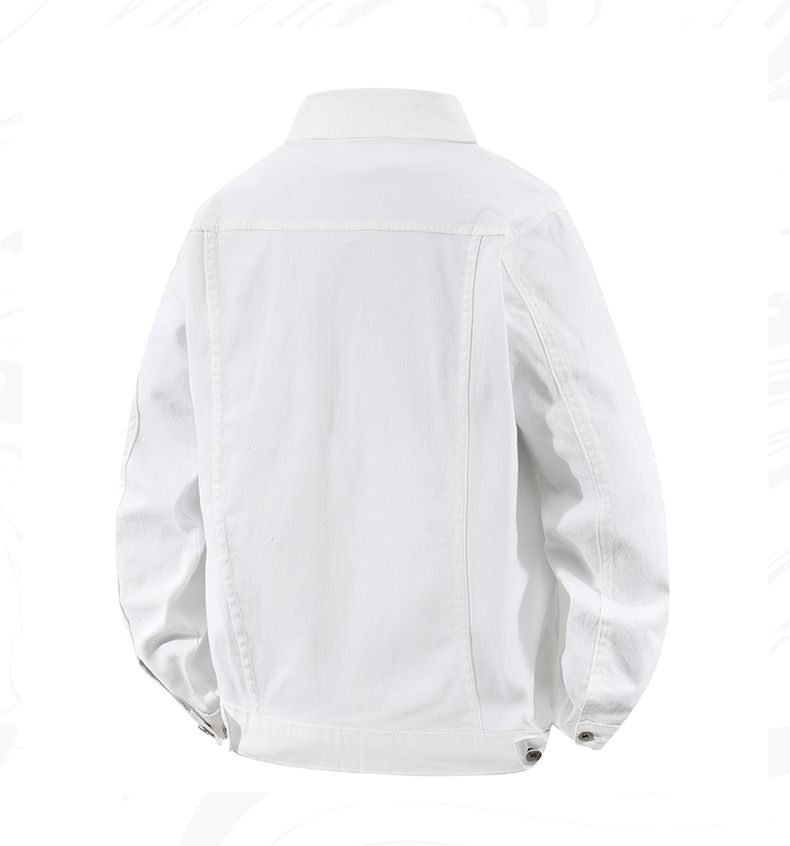 韓版牛仔外套男【M~4XL】素面夾克 工裝 古著 文青 寬鬆 牛仔外套 多色 牛仔 休閒外套 男女不拘 東大門A008 | 蝦皮購物