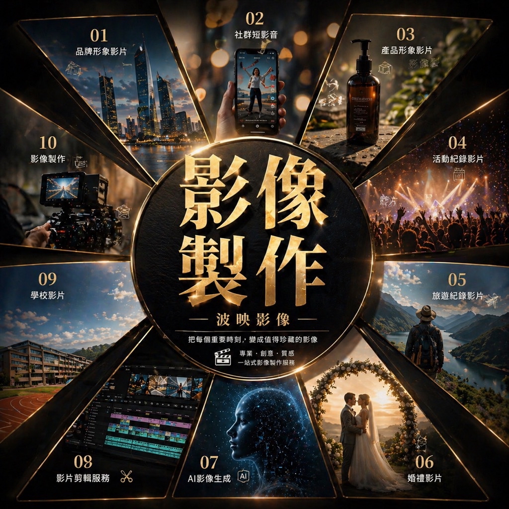 專業影像製作 影片剪輯服務 影片剪輯/各式影片/短影音/長片/字幕/音效/特效/動畫/個人/商業/企業/品牌/AI生成 | 蝦皮購物
