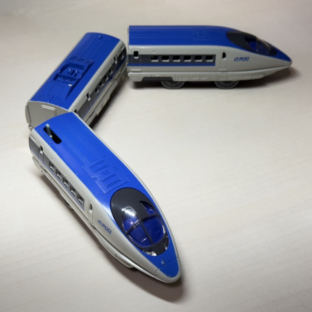 Tomy Plarail 多美火車 鐵道王國 S-02 500系新幹線 新款動力車頭 附LED車頭燈 | 蝦皮購物