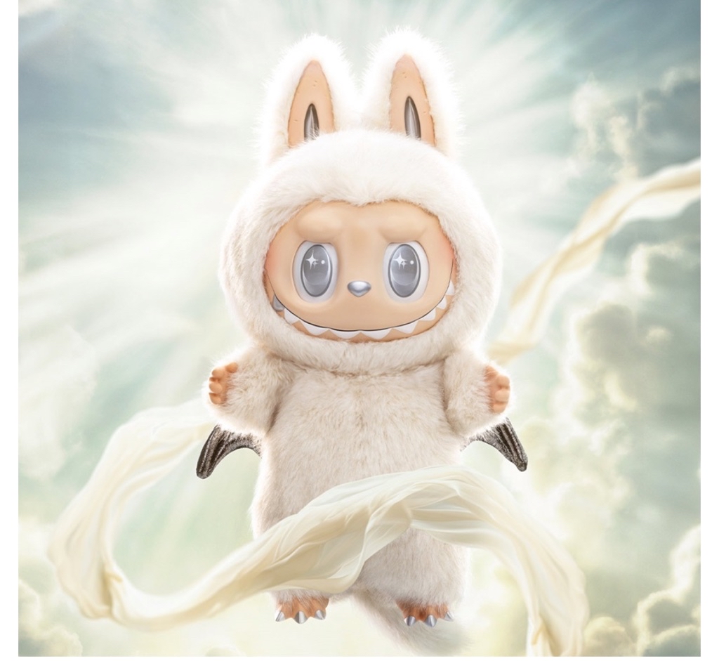 POP MART 泡泡瑪特LABUBU Zimomo THEMONSTERS 白天使 大首領大娃 58cm | 蝦皮購物