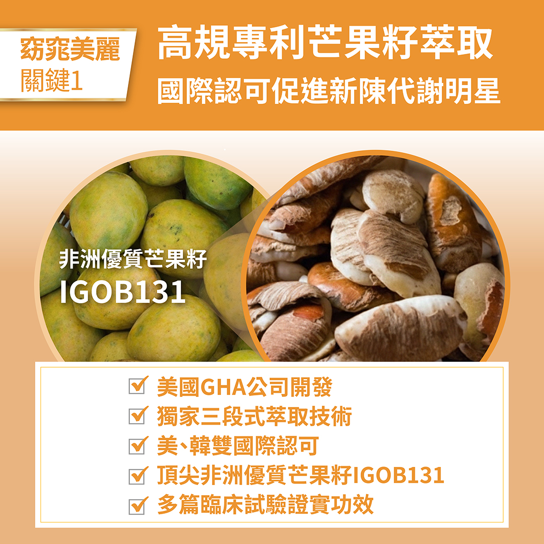 FJ豐傑生醫【專利非洲芒果籽】幫助窈窕美麗x促進新陳代謝(30顆/袋) | 蝦皮購物