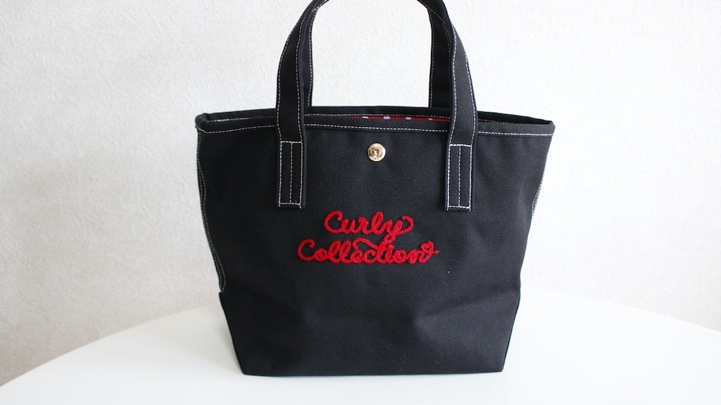 現貨日本連線日本代官山Curly Collection×Hello Kitty草莓醬聯名刺繡帆布包手提包午餐袋便當袋正品 | 蝦皮購物