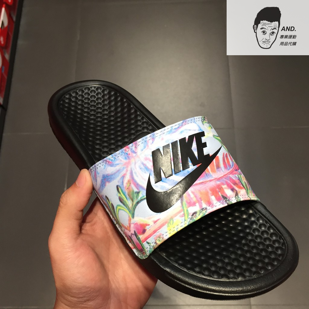 Women's nike benassi hot sale jdi print slide sandals