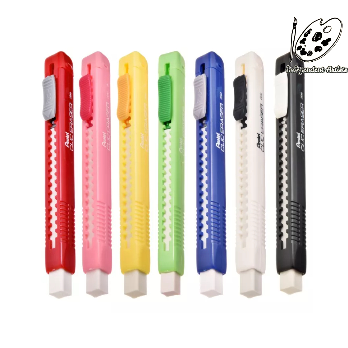 PENTEL 自動塑膠擦 CLIC ERASER / ZE80 蝦皮購物