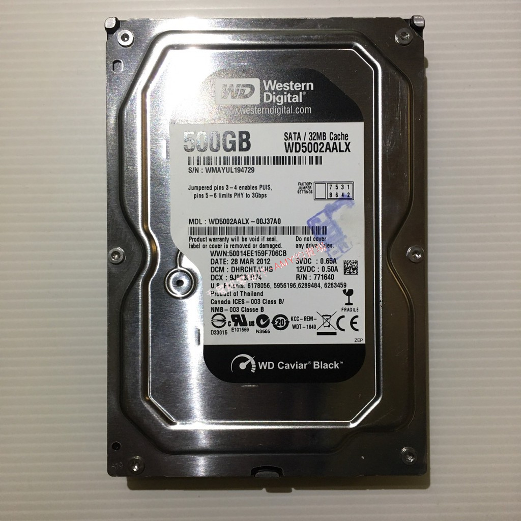 Wd5002aalx hot sale