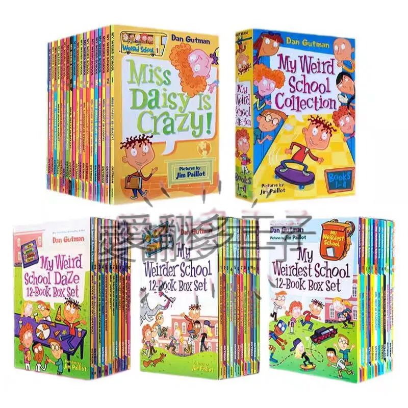 現貨快速出貨送音檔】My Weird School瘋狂學校12345季全套66本