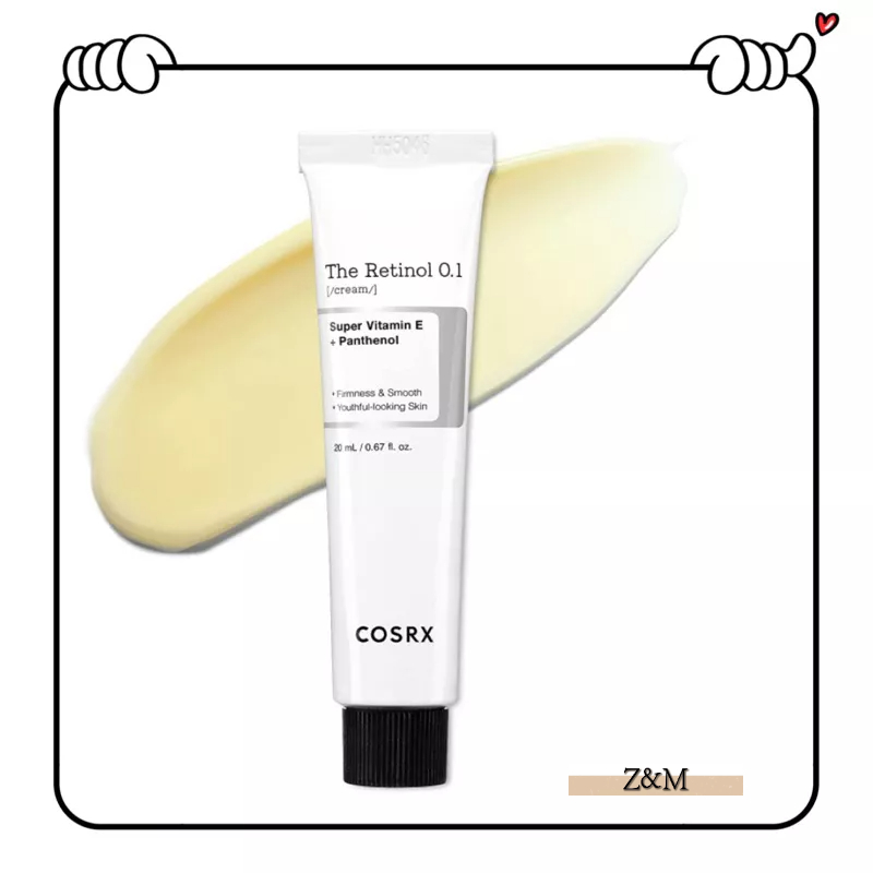 Dr.Grace推薦 COSRX THE RX - 0.1 純A醇霜 20g / RETINOL CREAM 純視黃醇 | 蝦皮購物