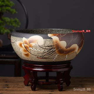特大荷花缸 • 金魚缸 庭院水缸陶瓷魚缸金魚缸烏龜缸室外荷花缸院子睡蓮缸戶外