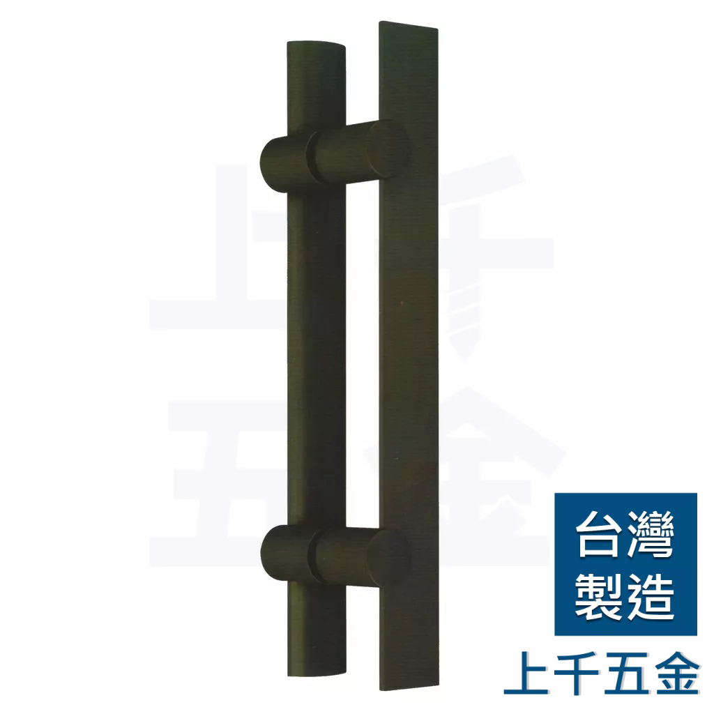 把手 大門把手 玻璃門把手 霧黑色 PB-3017 鋁合金 門把 握把 手把 上千五金行 | 蝦皮購物