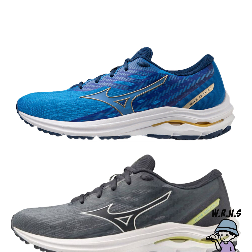 Mizuno 美津濃 男慢跑鞋 WAVE EQUATE 7 藍/灰 J1GC234853/J1GC234854 | 蝦皮購物