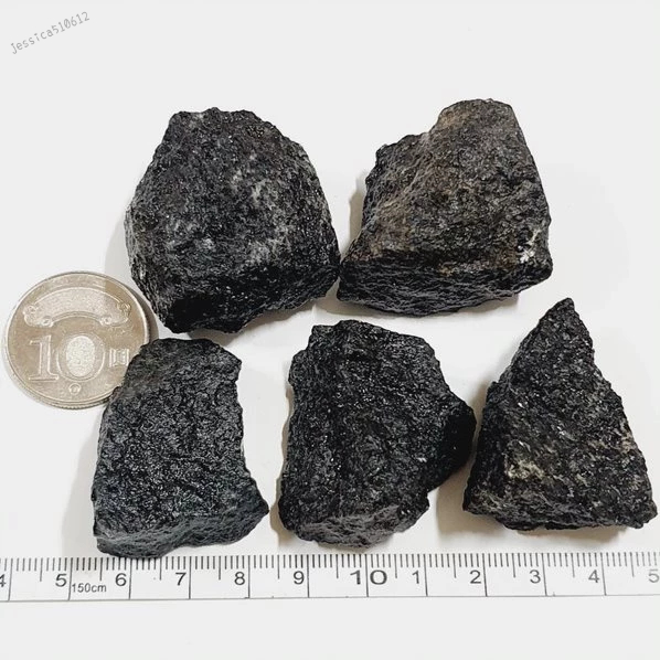 輝長岩隨機出貨一入原礦原石石頭岩石地質教學J926S 標本收藏禮物小礦標 
