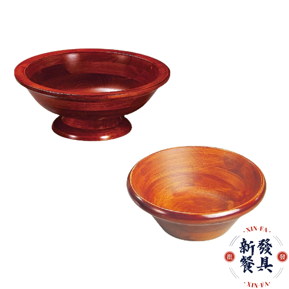 木盆木碗【新發餐具】沙拉碗 木盆 歐風木果盆 木製沙拉碗 木果碗 木製沙拉碗 | 蝦皮購物