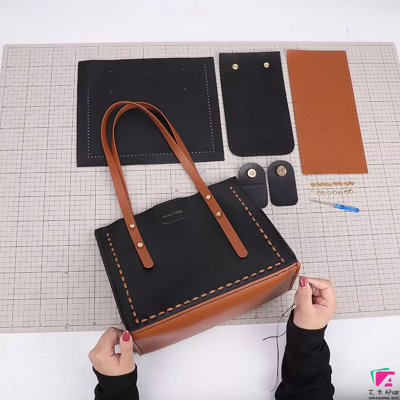 diy縫紉包包 手工包包材料包 手作托特包diy手工包編織女包 大容量手縫自製作材料包 手作包包DIY材料包送女友送閨蜜 | 蝦皮購物