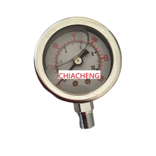 【台灣製】1.5"  2" 直立 充油式 壓力表 壓力錶 液壓表 液壓錶 水壓表 水壓錶 油壓錶 油壓表